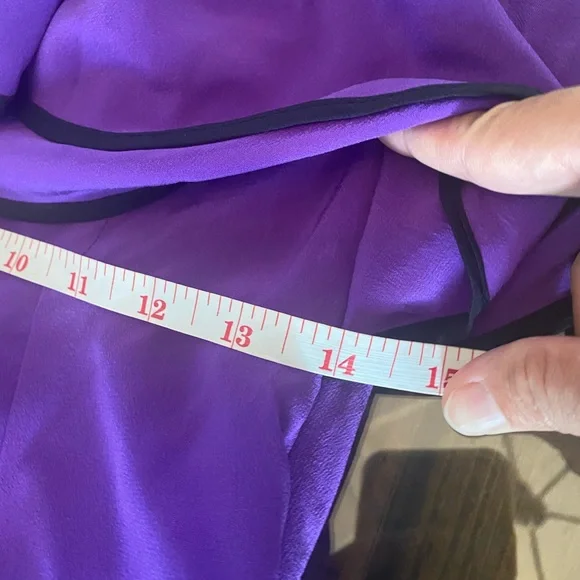 Yumi Kim Silk “Lanie” Silk One Shoulder Ruffled Dress Size S - Picture 14 of 16